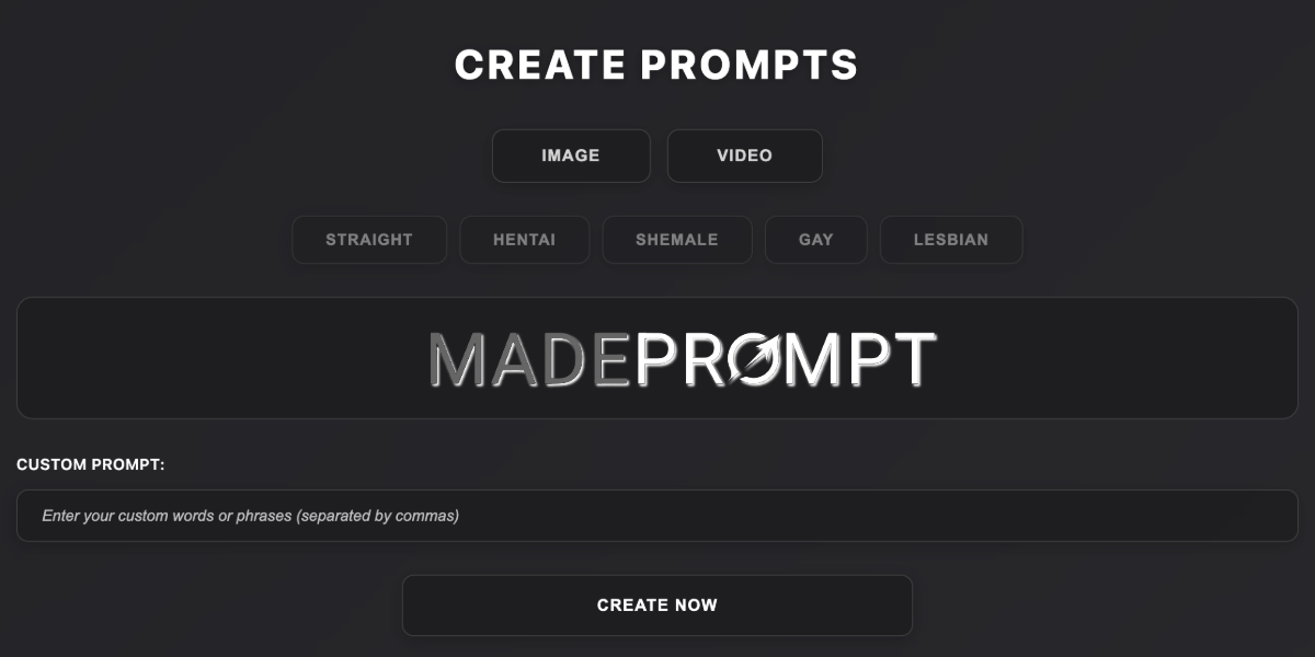 The Ultimate NSFW AI Prompt Generator- How I Built MadePrompt and Why It’s Crushing the Competition in 2025 image